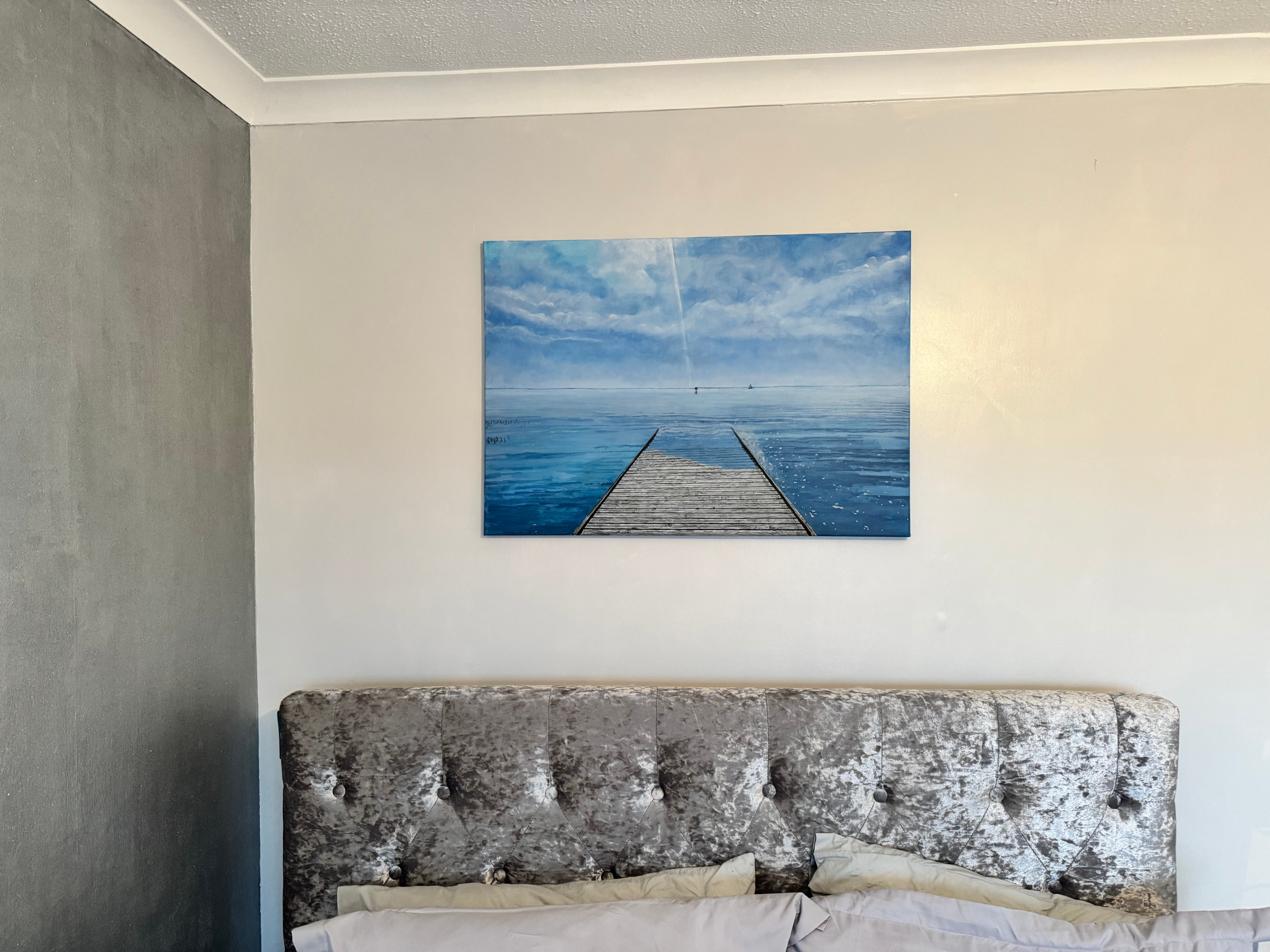 Gratitude Study | Original Coastal Wall Art
