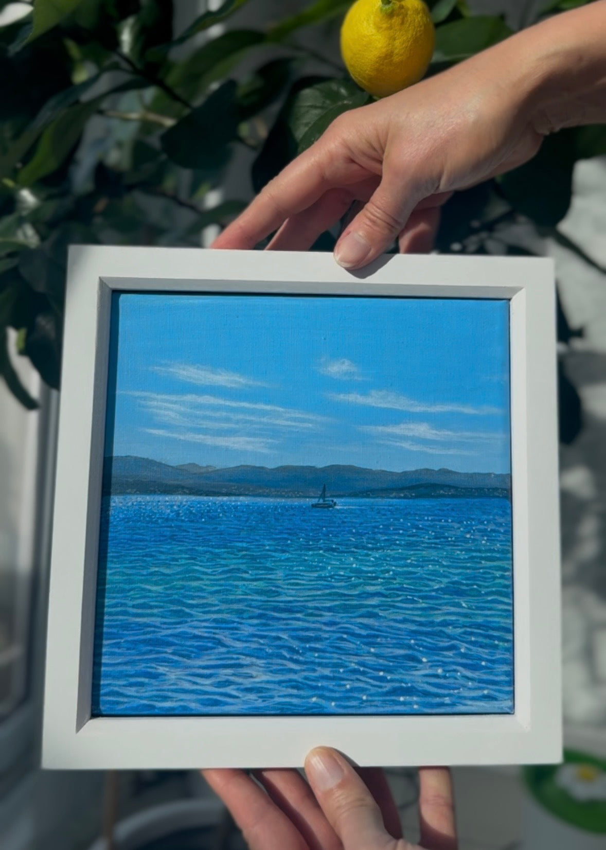 Corsica Blue | Original Ocean Seascape Painting