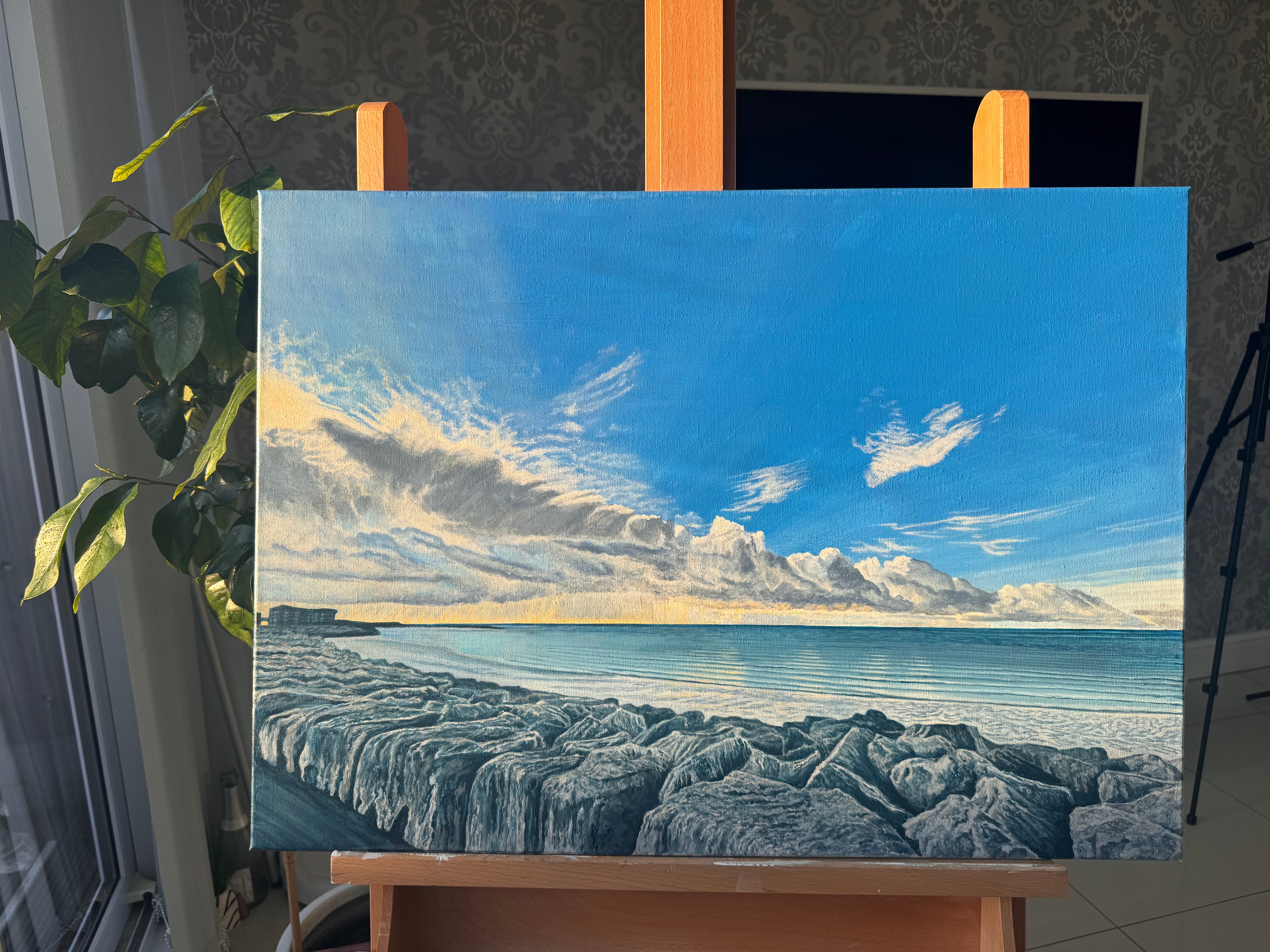 Where Light Rests | Contemporary Original Seascape